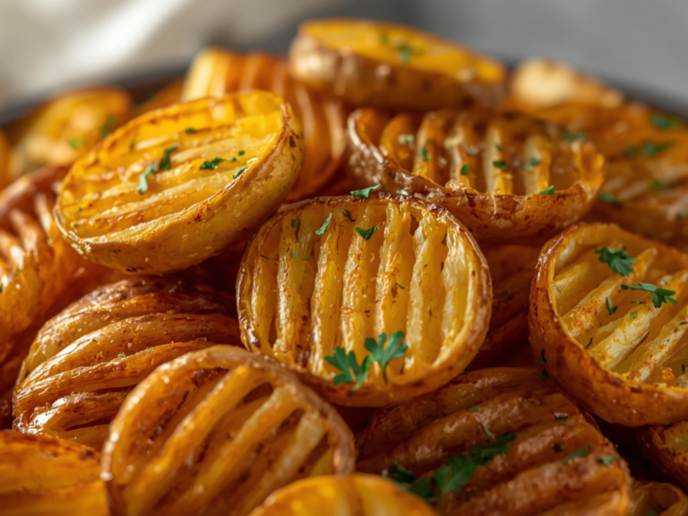 Air Fryer Accordion Potatoes 1
