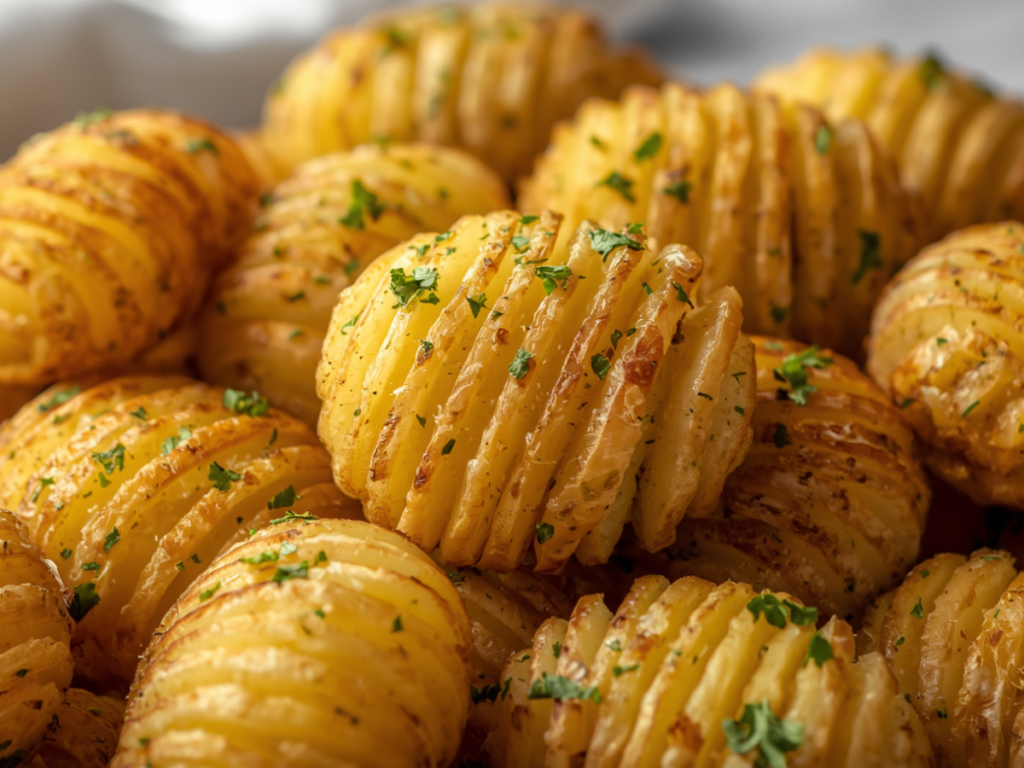 Air Fryer Accordion Potatoes 2