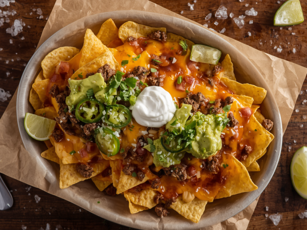 Chipotle Chicken Nachos with Jalapeño Yogurt 2