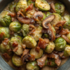 Creamy Brussels Sprouts with Pancetta 1