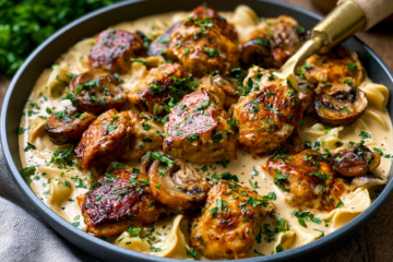 Creamy Chicken Stroganoff 1