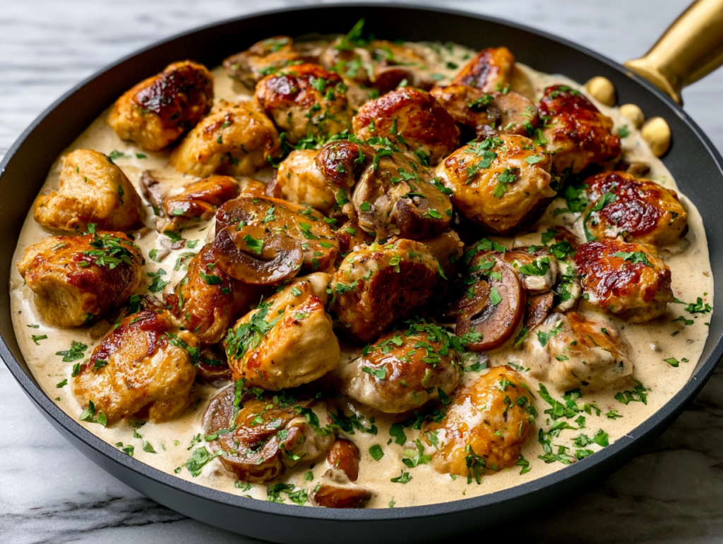 Creamy Chicken Stroganoff 2