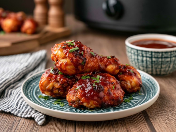 Crockpot BBQ Chicken Drumsticks 1