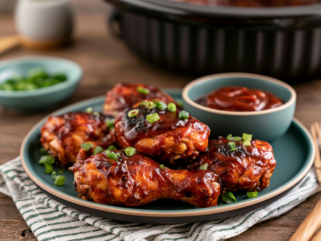 Crockpot BBQ Chicken Drumsticks 2