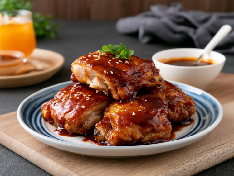 Crockpot BBQ Chicken with Homemade Sauce 1