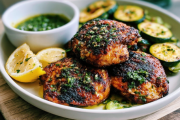 Easy Asado Chicken with Lemon Zucchini Sauté 1