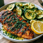 Easy Asado Chicken with Lemon Zucchini Sauté 2