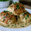 Easy Crockpot Chicken and Creamy Gravy Recipe 1