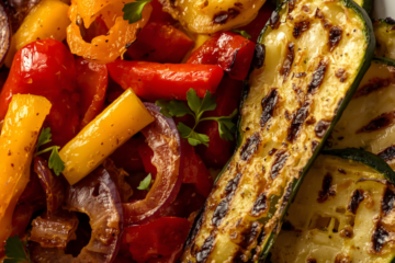 Grilled Vegetables with Balsamic Vinegar and Herbs 1