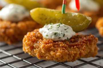 Pickle-Brined Chicken Bites 1