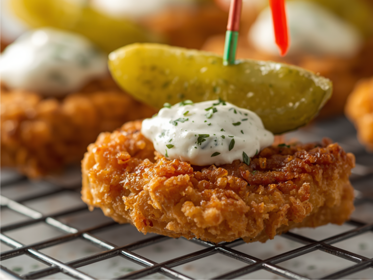 Pickle-Brined Chicken Bites 1