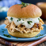 Slow Cooker Pulled Chicken with White Alabama BBQ Sauce 2