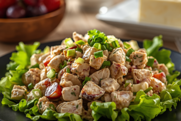 Southern Chicken Salad Recipe with grapes and pecans 1