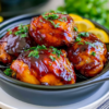 Sticky-Sweet Crockpot BBQ Chicken 1