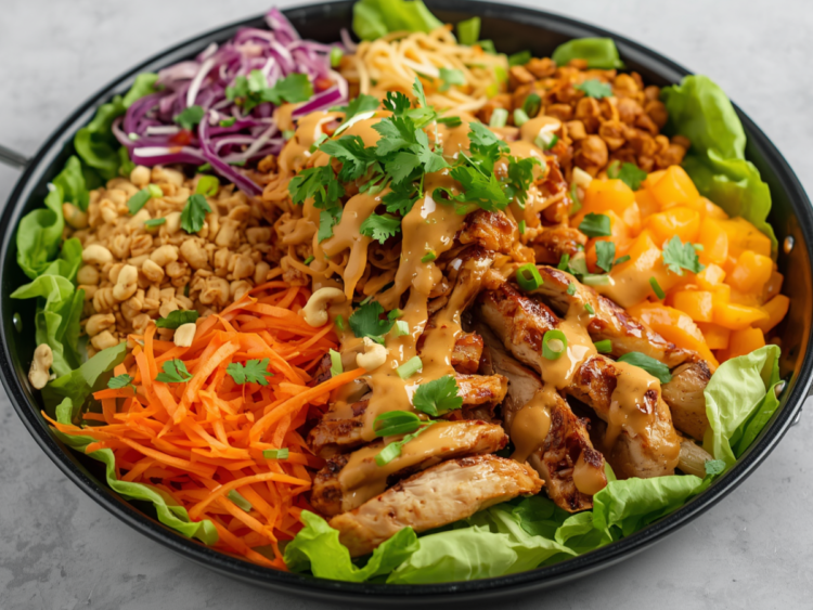 ASIAN CHICKEN SALAD 1