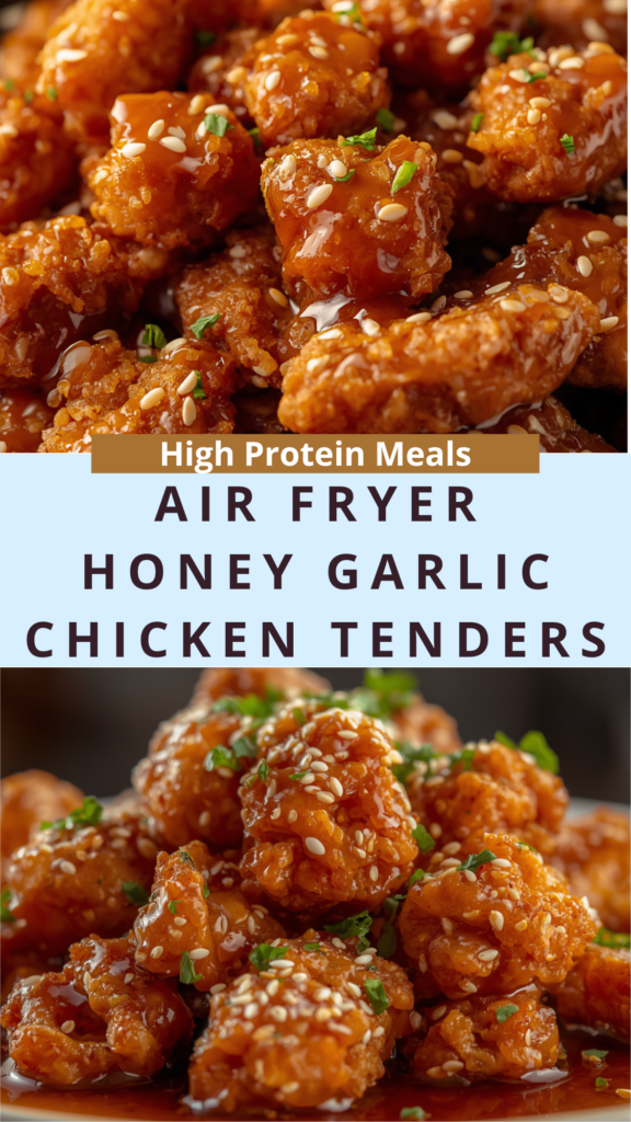 Air Fryer Honey Garlic Chicken Tenders
