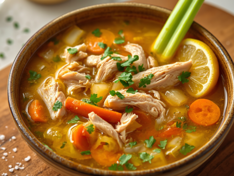Anti Inflammatory Turmeric Chicken Soup 1