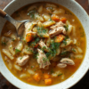 Authentic Greek Chicken Lemon Orzo Soup (Avgolemono) 1