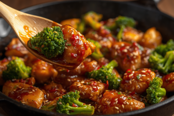 CHICKEN BROCCOLI STIR FRY 1
