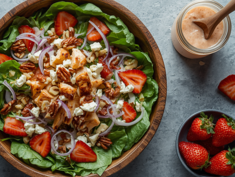 Chicken Strawberry Salad 1