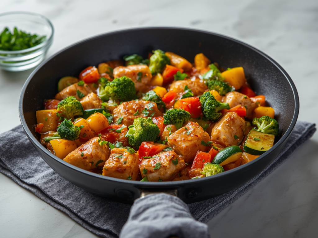 Chicken and Vegetables Skillet 2