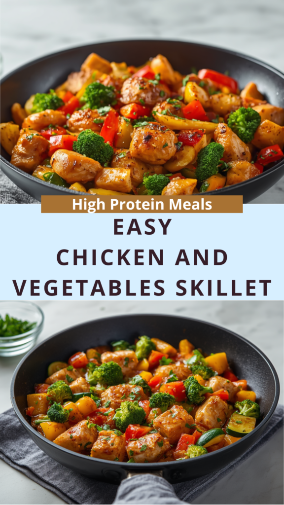 Chicken and Vegetables Skillet