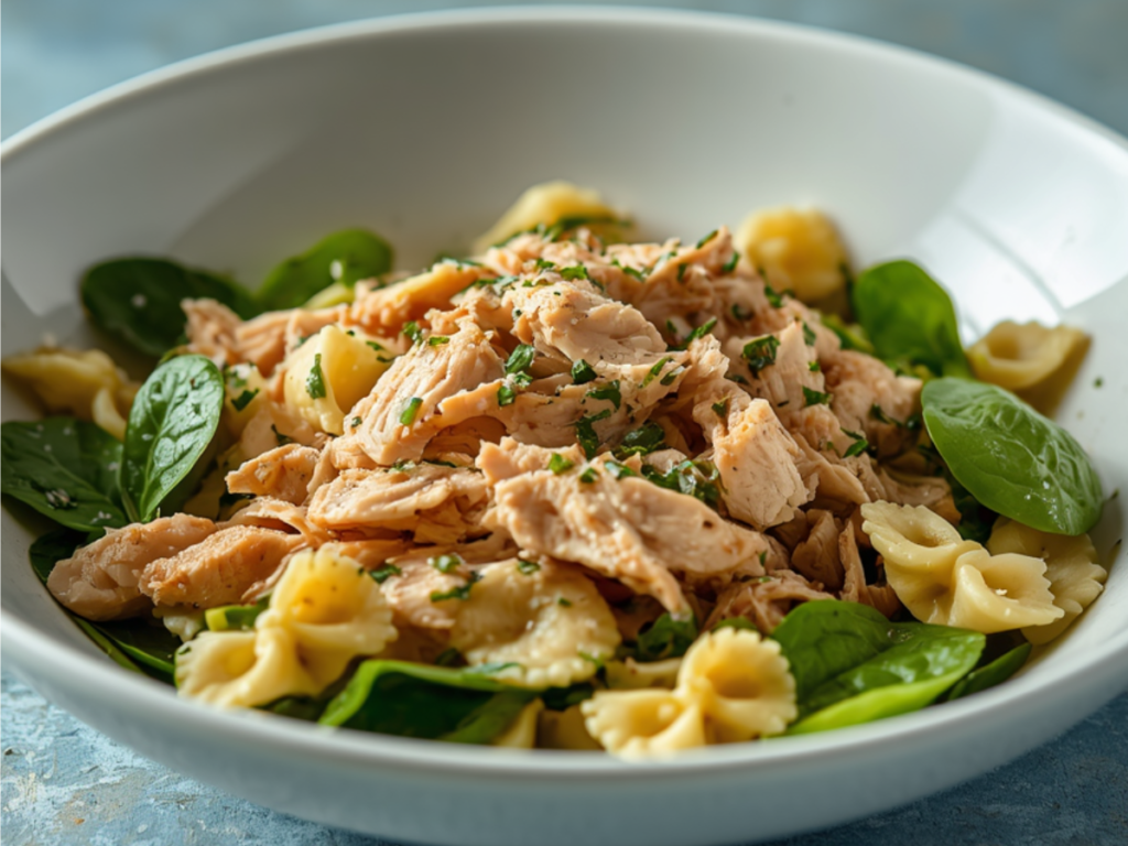 Cold Chicken Spinach Pasta Salad 2
