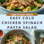 Cold Chicken Spinach Pasta Salad(1)