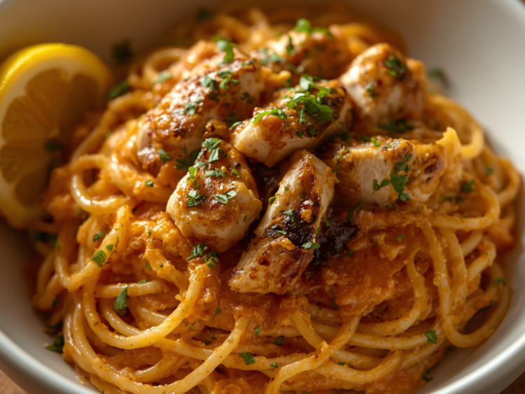 Cowboy Butter Chicken Pasta Linguine Recipe 1