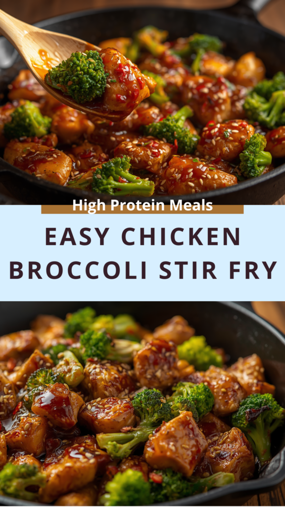 Easy Chicken Broccoli Stir Fry