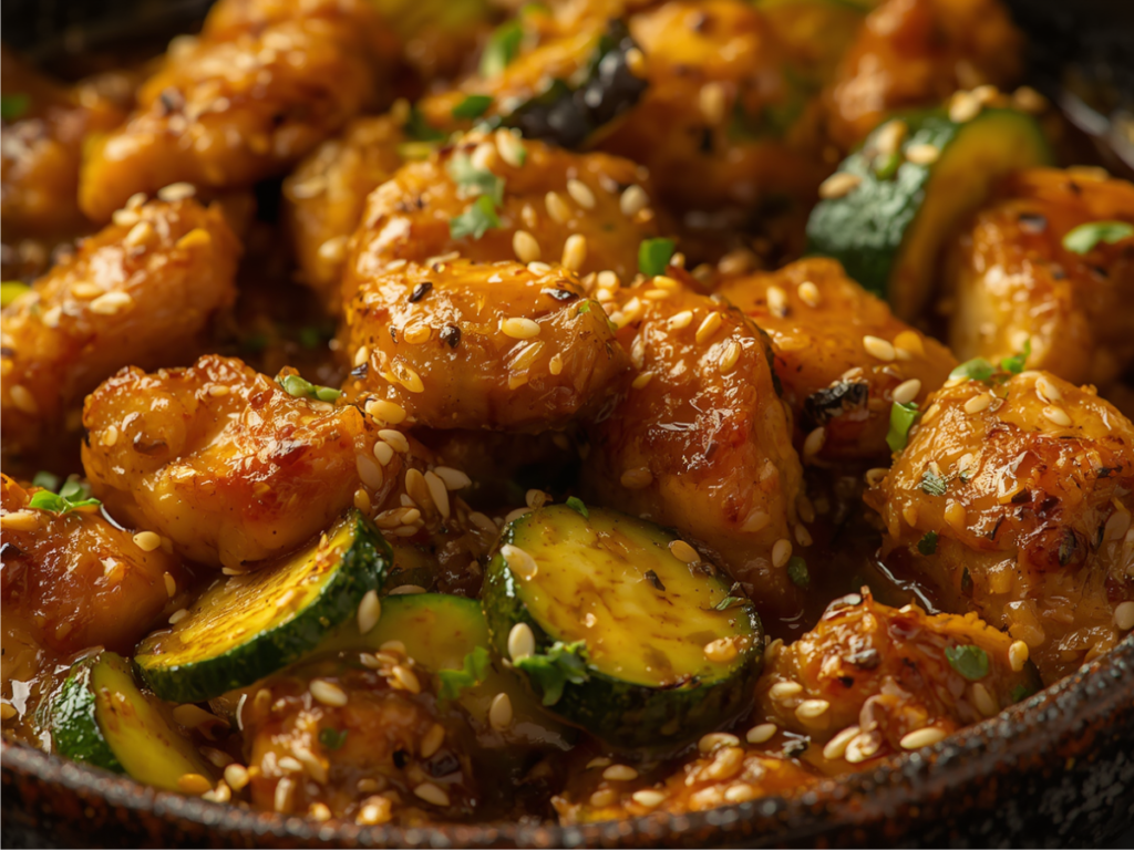 Easy Chicken Zucchini Stir-Fry 2