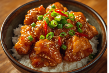Easy Chinese Honey Garlic Chicken 1