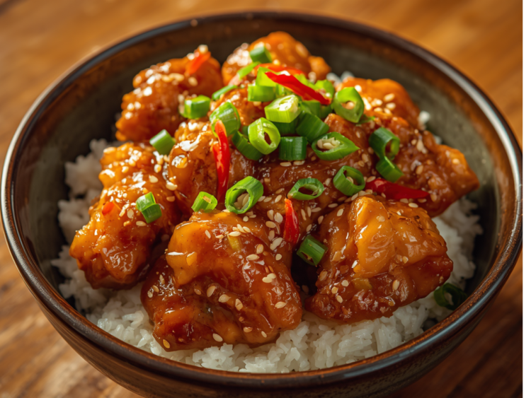 Easy Chinese Honey Garlic Chicken 1