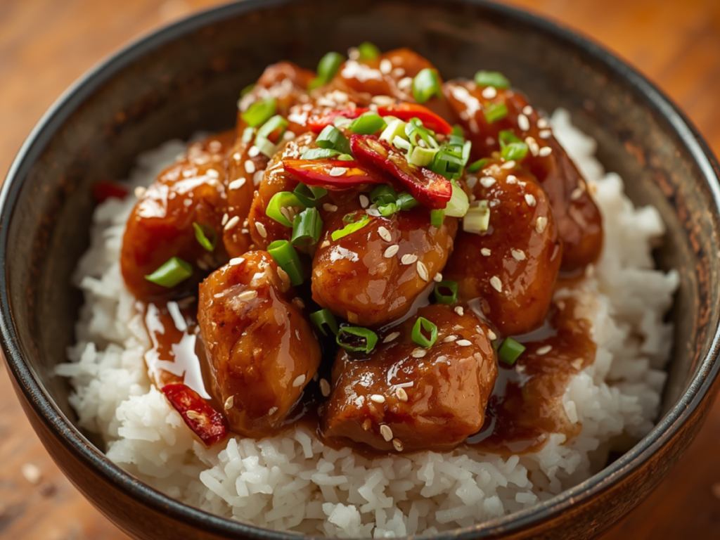Easy Chinese Honey Garlic Chicken 2
