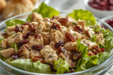 Easy Cranberry Pecan Chicken Salad Recipe 1