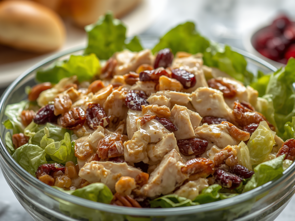 Easy Cranberry Pecan Chicken Salad Recipe 2