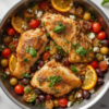 Easy Mediterranean Skillet Chicken Recipe 1