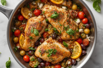 Easy Mediterranean Skillet Chicken Recipe 1