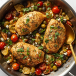Easy Mediterranean Skillet Chicken Recipe 2