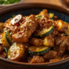 Easy Zucchini Mushroom Chicken Stir Fry Recipe 1