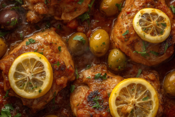 Easy one-pot meal Moroccan chicken 1