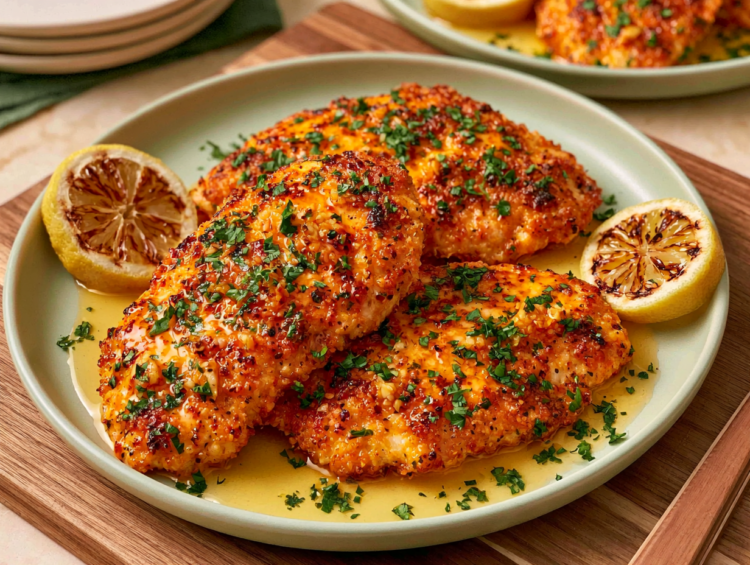 Garlic Butter Chicken Cutlets 1