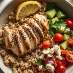 Greek Chicken Bowls 2