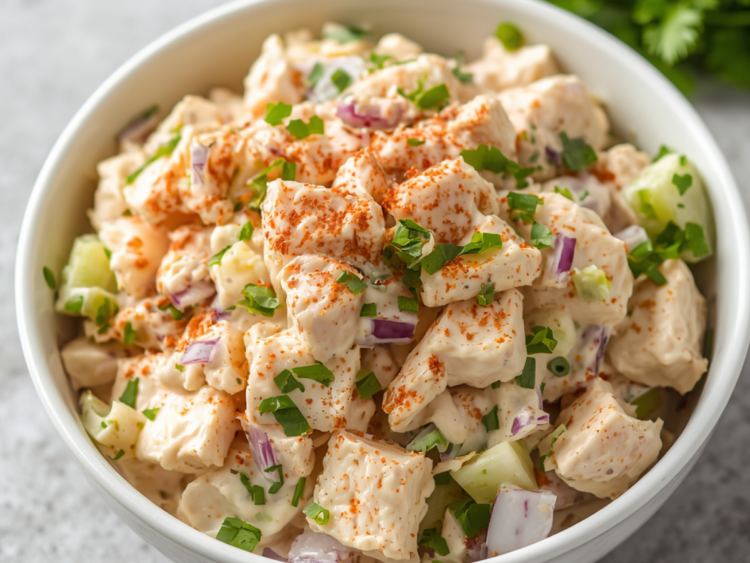 Healhty Greek Yogurt Chicken Salad 1