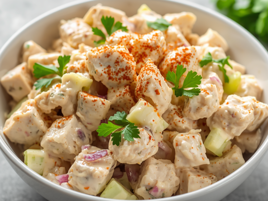 Healhty Greek Yogurt Chicken Salad 2