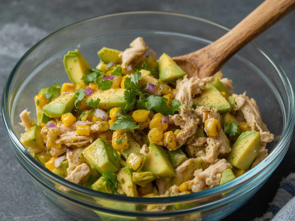 Healthy Avocado Chicken Salad 2