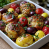Mediterranean Baked Chicken Dinner 1
