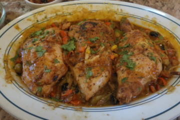 Mediterranean Chicken with Lemons and Olives 1