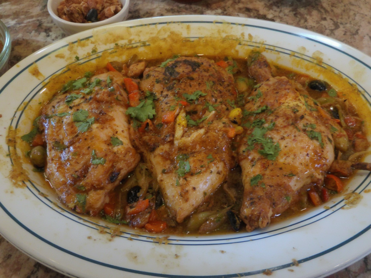 Mediterranean Chicken with Lemons and Olives 1