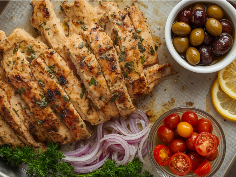 Mediterranean Garlic Chicken Recipe 1
